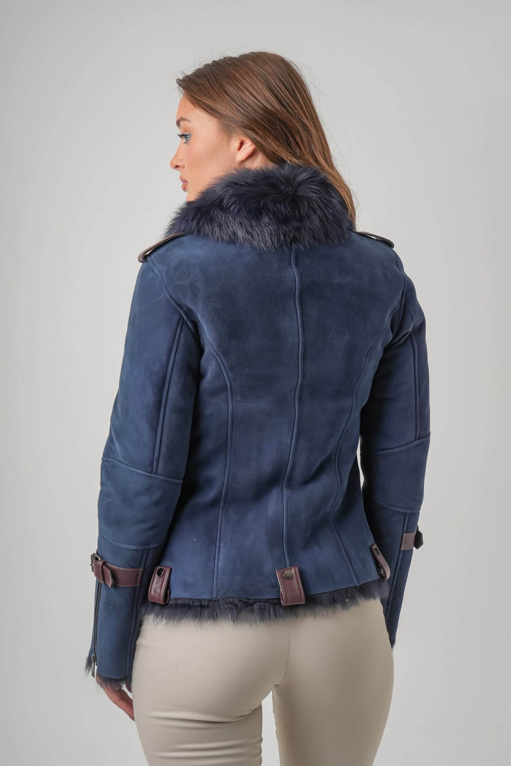KB-806 Ombre Blue Toscana Shearling